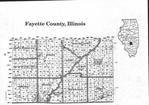 Fayette County Index Map 1, Fayette and Bond Counties 1997